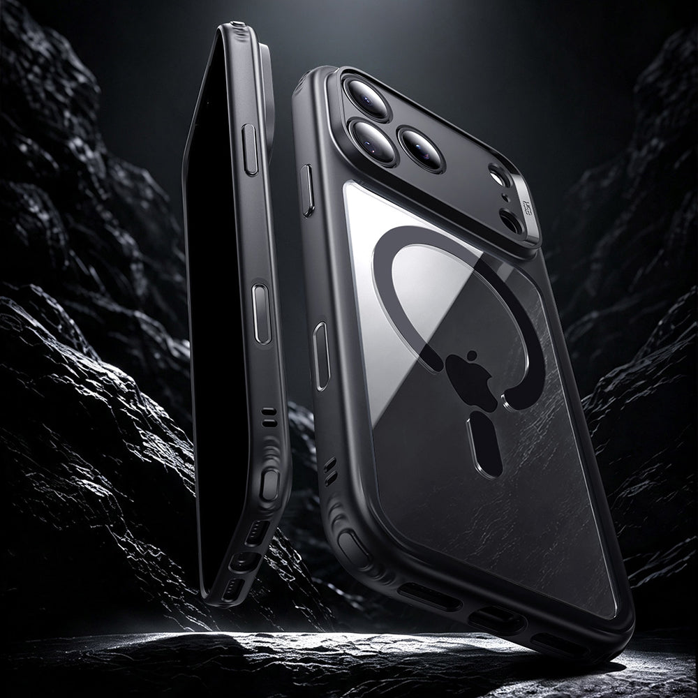 MagSafe Case for Apple iPhone 18 Pro, ESR, Classic Hybrid, Transparent Black