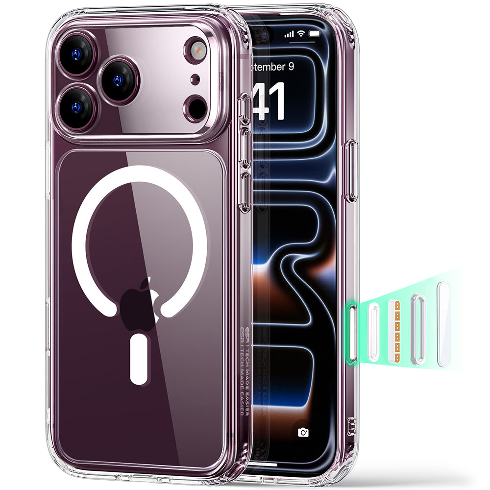 MagSafe Case for Apple iPhone 18 Pro, ESR, Classic Hybrid, Transparent