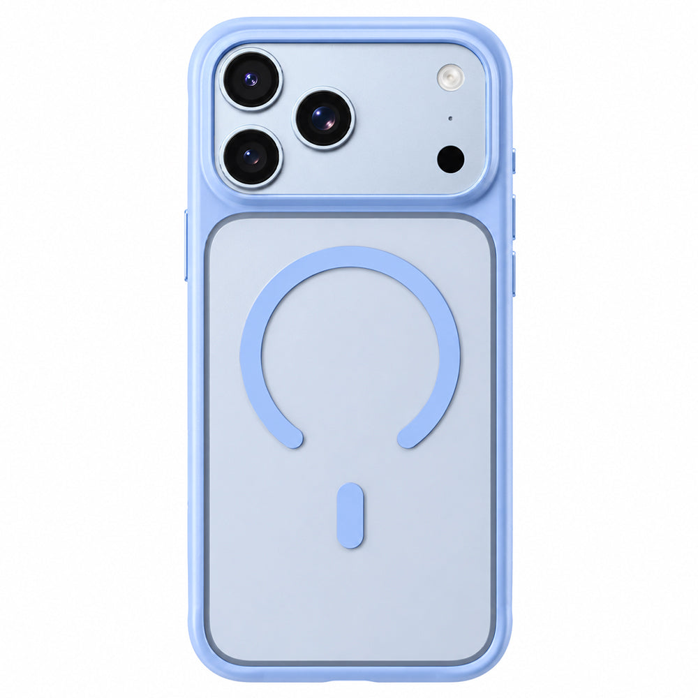 MagSafe-Hülle für Apple iPhone 18 Pro Max / 17 Pro Max, Blueo, APE Anti-Drop, Blau