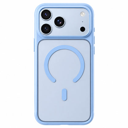 MagSafe Case for Apple iPhone 18 Pro Max / 17 Pro Max, Blueo, Skin-Friendly Anti-Drop, Satin Blue