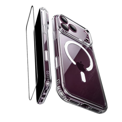 MagSafe-Hülle für Apple iPhone 18 Pro Max / 17 Pro Max, ESR, Classic Hybrid mit Displayschutz, Transparent