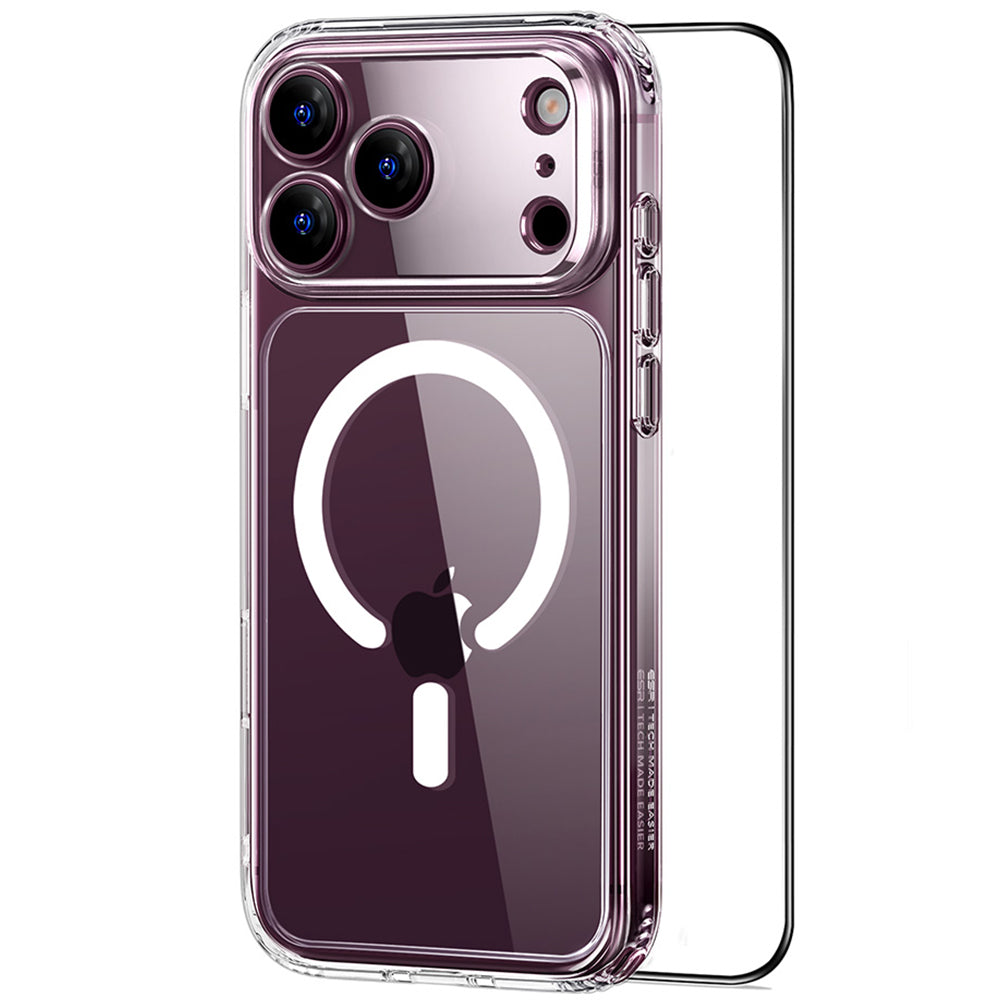 MagSafe-Hülle für Apple iPhone 18 Pro Max / 17 Pro Max, ESR, Classic Hybrid mit Displayschutz, Transparent