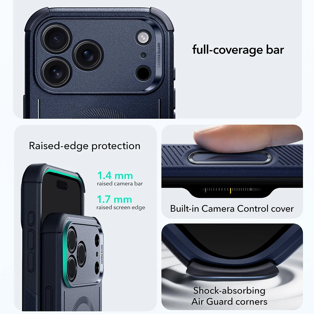 MagSafe Case for Apple iPhone 18 Pro Max / 17 Pro Max, ESR, Cyber, Navy Blue