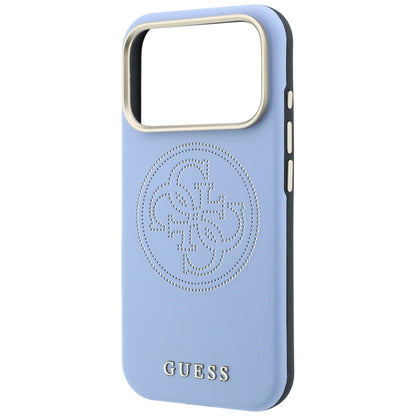 MagSafe-Hülle für Apple iPhone 18 Pro Max / 17 Pro Max, Guess, Perforated 4G, Blau