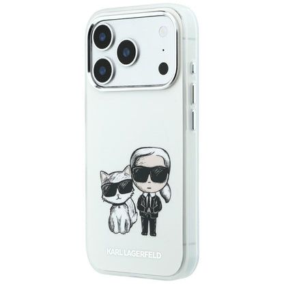 MagSafe-Hülle für Apple iPhone 18 Pro Max / 17 Pro Max, Karl Lagerfeld, KC Bodies Sketch, Beige