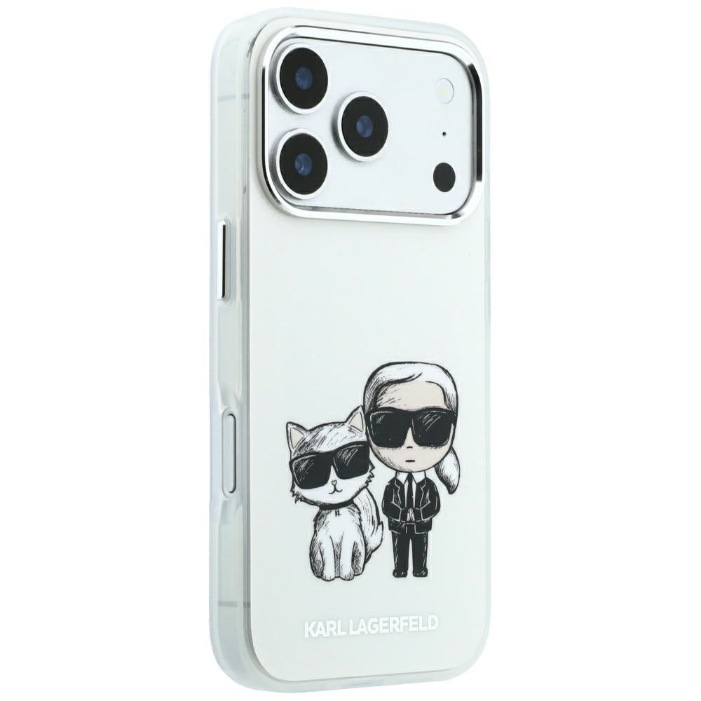 MagSafe-Hülle für Apple iPhone 18 Pro Max / 17 Pro Max, Karl Lagerfeld, KC Bodies Sketch, Beige