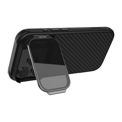 MagSafe Case for Apple iPhone 18 Pro Max / 17 Pro Max, Nillkin, CarboProp with Transparent Black Lens Cover, Black