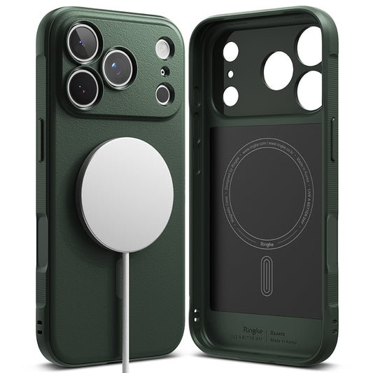 MagSafe-Hülle für Apple iPhone 18 Pro Max / 17 Pro Max, Ringke, Onyx, Dunkelgrün