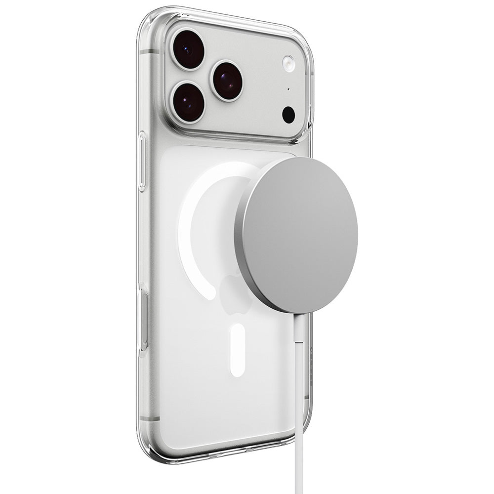 MagSafe-Hülle für Apple iPhone 18 Pro Max / 17 Pro Max, Spigen, Liquid Crystal, Transparent Weiß ACS12143