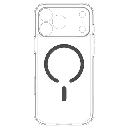 MagSafe-Hülle für Apple iPhone 18 Pro Max / 17 Pro Max, Spigen, Ultra Hybrid, Transparent Grau ACS12119