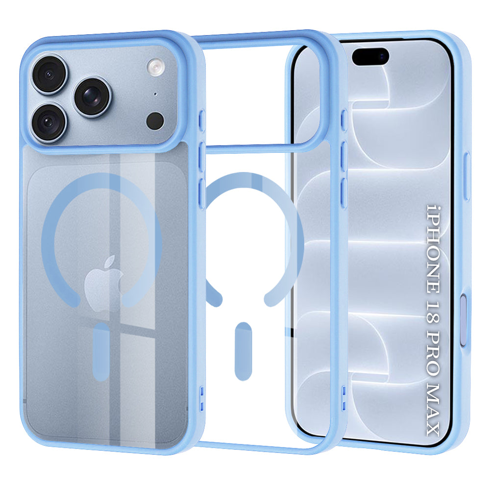 MagSafe Case for Apple iPhone 18 Pro Max / 17 Pro Max, Techsuit, Pro, Blue