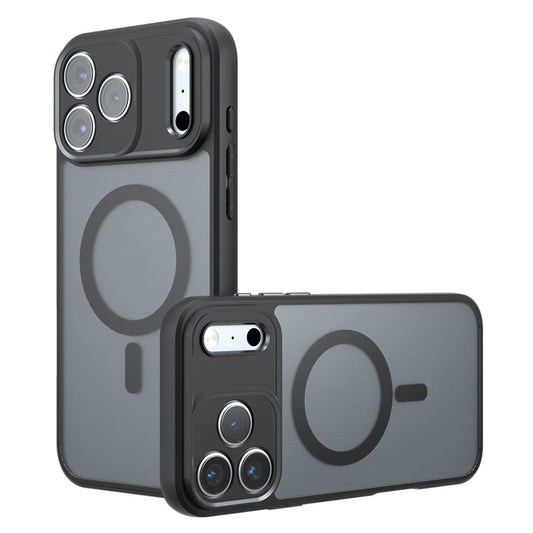 MagSafe-Hülle für Apple iPhone 18 Pro Max / 17 Pro Max, Techsuit, PureFrost, Satin Schwarz