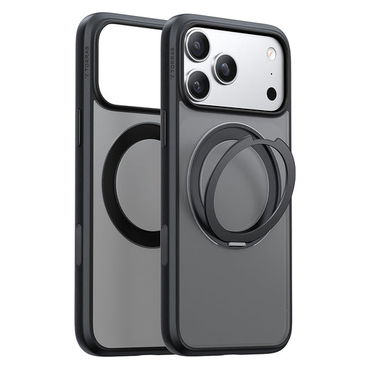 MagSafe-Hülle für Apple iPhone 18 Pro Max / 17 Pro Max, Torras, Ostand O1 Guardian, Schwarz