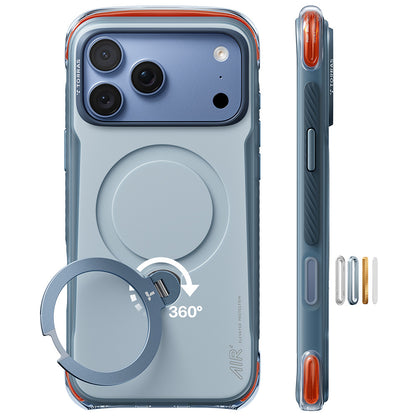 MagSafe-Hülle für Apple iPhone 18 Pro Max / 17 Pro Max, Torras, Ostand Q3 Air Pro, Blau