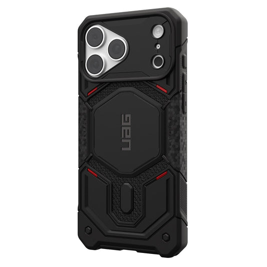 MagSafe-Hülle für Apple iPhone 18 Pro Max / 17 Pro Max, Urban Armor Gear, Monarch Pro Kevlar, Schwarz