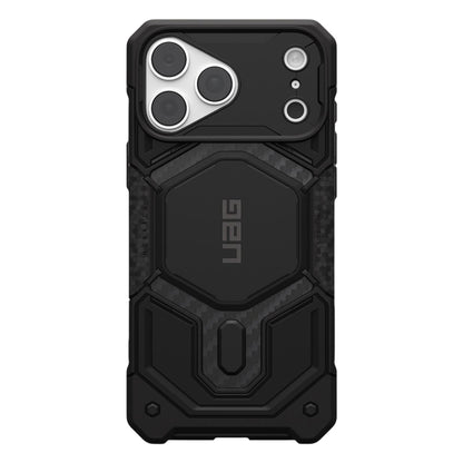 MagSafe-Hülle für Apple iPhone 18 Pro Max / 17 Pro Max, Urban Armor Gear, Monarch Pro Carbon, Schwarz
