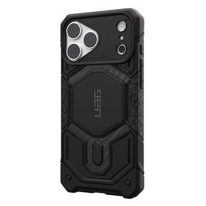 MagSafe-Hülle für Apple iPhone 18 Pro Max / 17 Pro Max, Urban Armor Gear, Monarch Pro Carbon, Schwarz