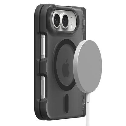 MagSafe-Hülle für Apple iPhone Duo, Spigen, Ultra Hybrid Pro, Schwarz satiniert ACS11689