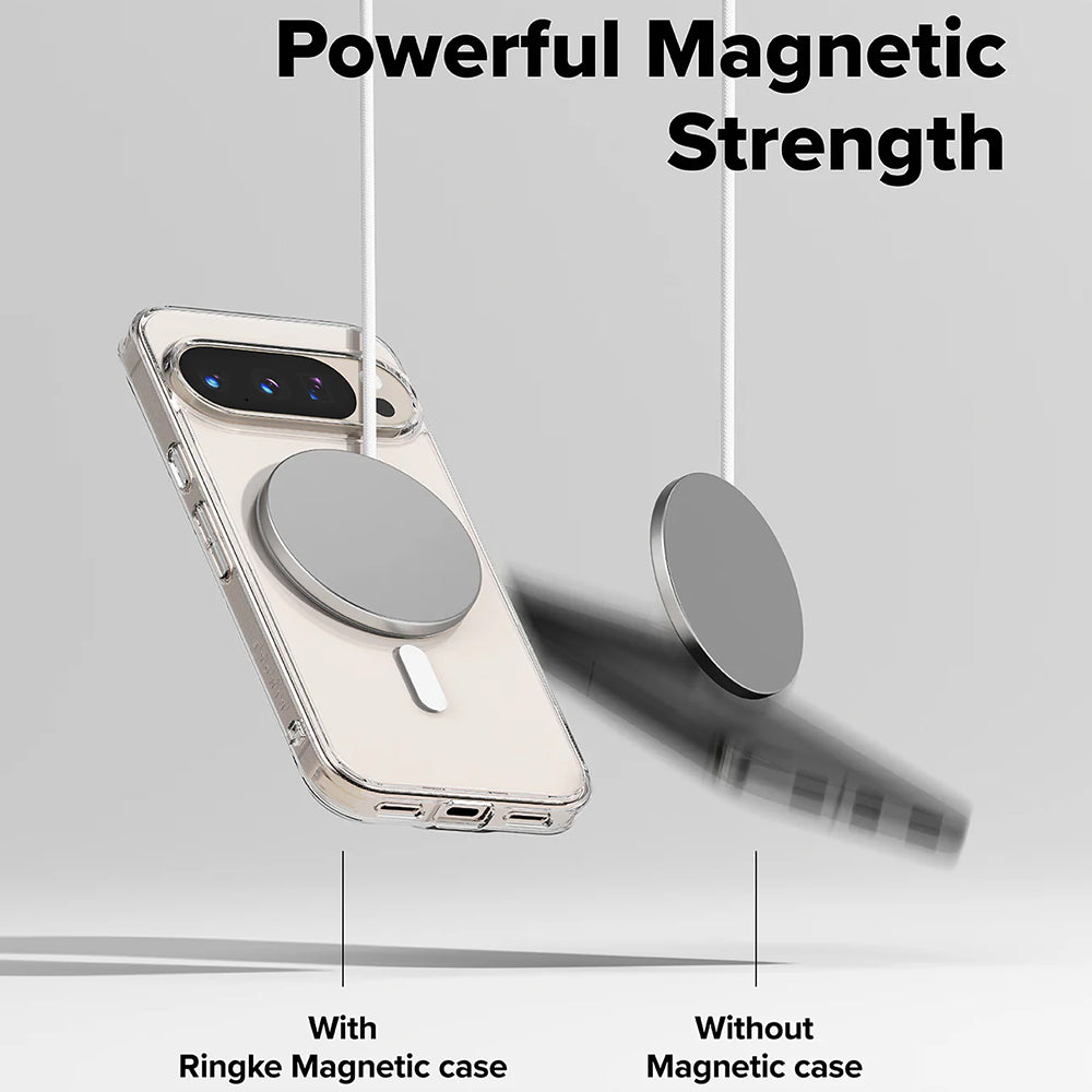 MagSafe Case for Google Pixel 10 Pro / 10, Ringke, Fusion, Transparent