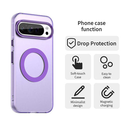 MagSafe Case for Google Pixel 10 Pro / 10, Techsuit, CandyCase, Purple