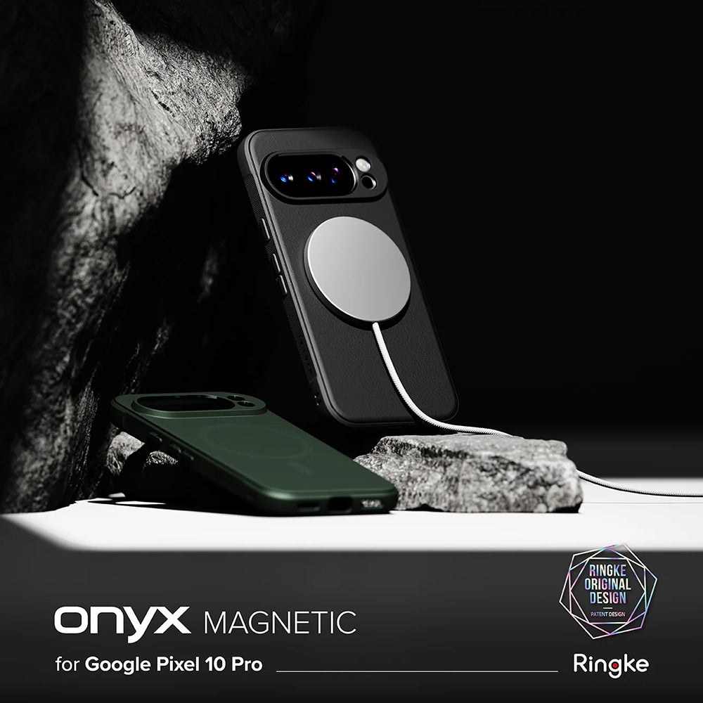 MagSafe-Hülle für Google Pixel 10 Pro, Ringke, Onyx, Schwarz