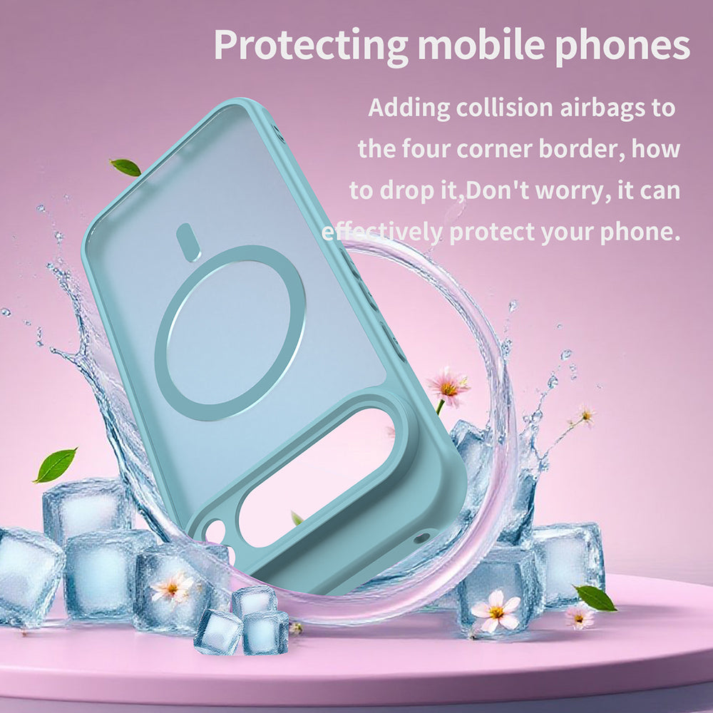 MagSafe Hülle für Google Pixel 10 Pro, Techsuit, HaloFrost II, Hellgrün