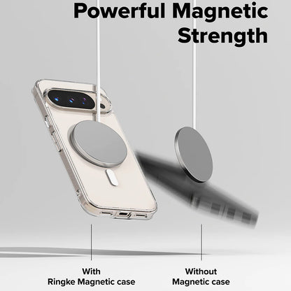 MagSafe Case for Google Pixel 10 Pro XL, Ringke, Fusion, Transparent
