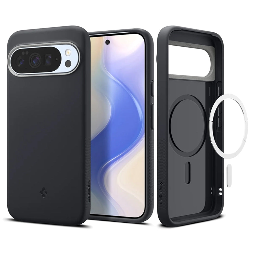 MagSafe Hülle für Google Pixel 10 Pro XL, Spigen, Caseology Nano Pop, Schwarz ACS09736
