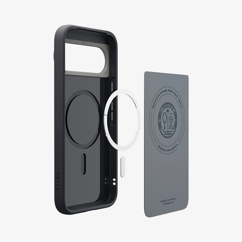 MagSafe Hülle für Google Pixel 10 Pro XL, Spigen, Caseology Nano Pop, Schwarz ACS09736