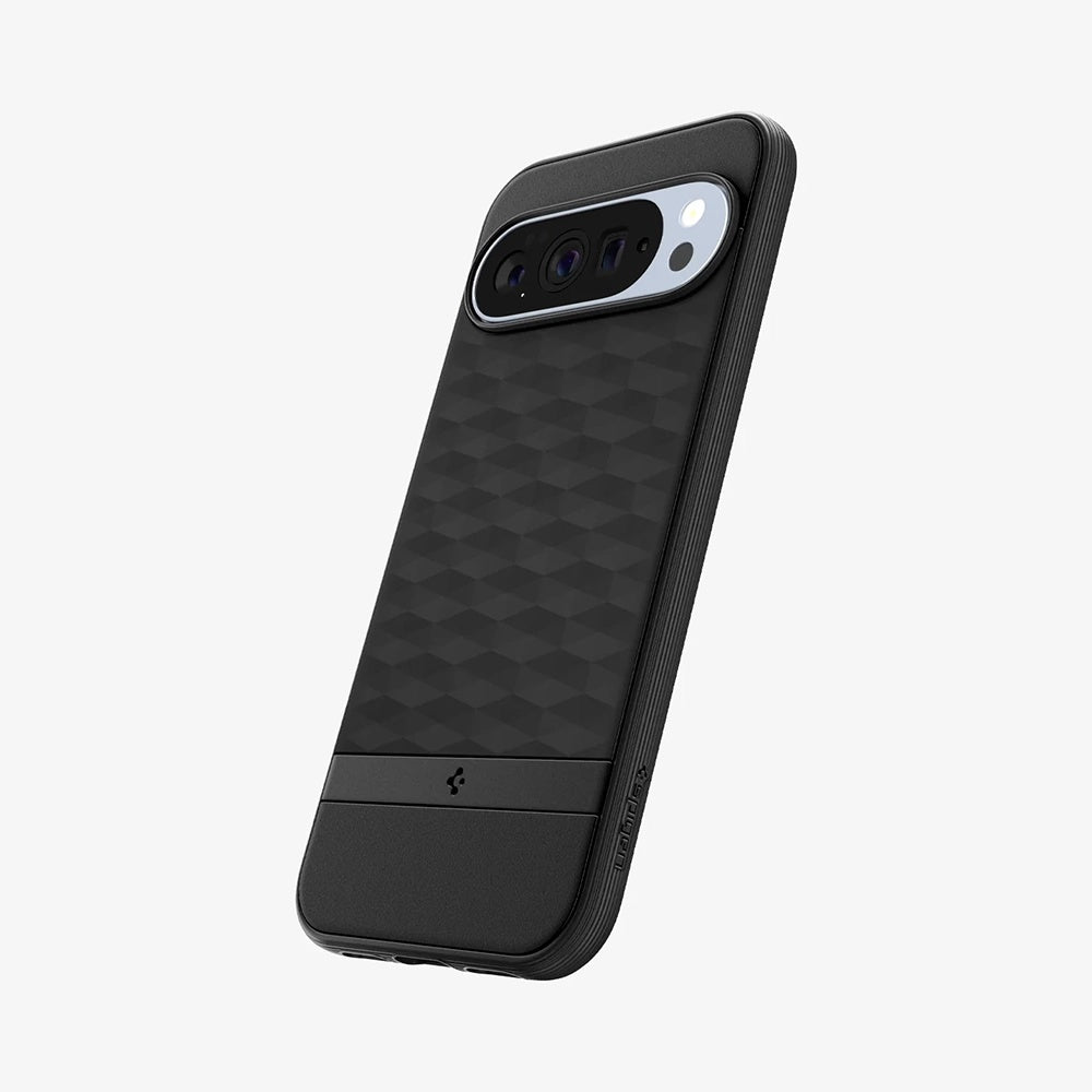 MagSafe Hülle für Google Pixel 10 Pro XL, Spigen, Caseology Parallax, Mattschwarz ACS09731