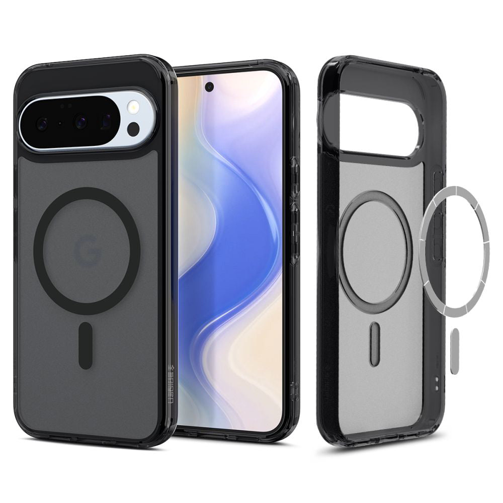 MagSafe Hülle für Google Pixel 10 Pro XL, Spigen, Ultra Hybrid, Satinschwarz ACS09726