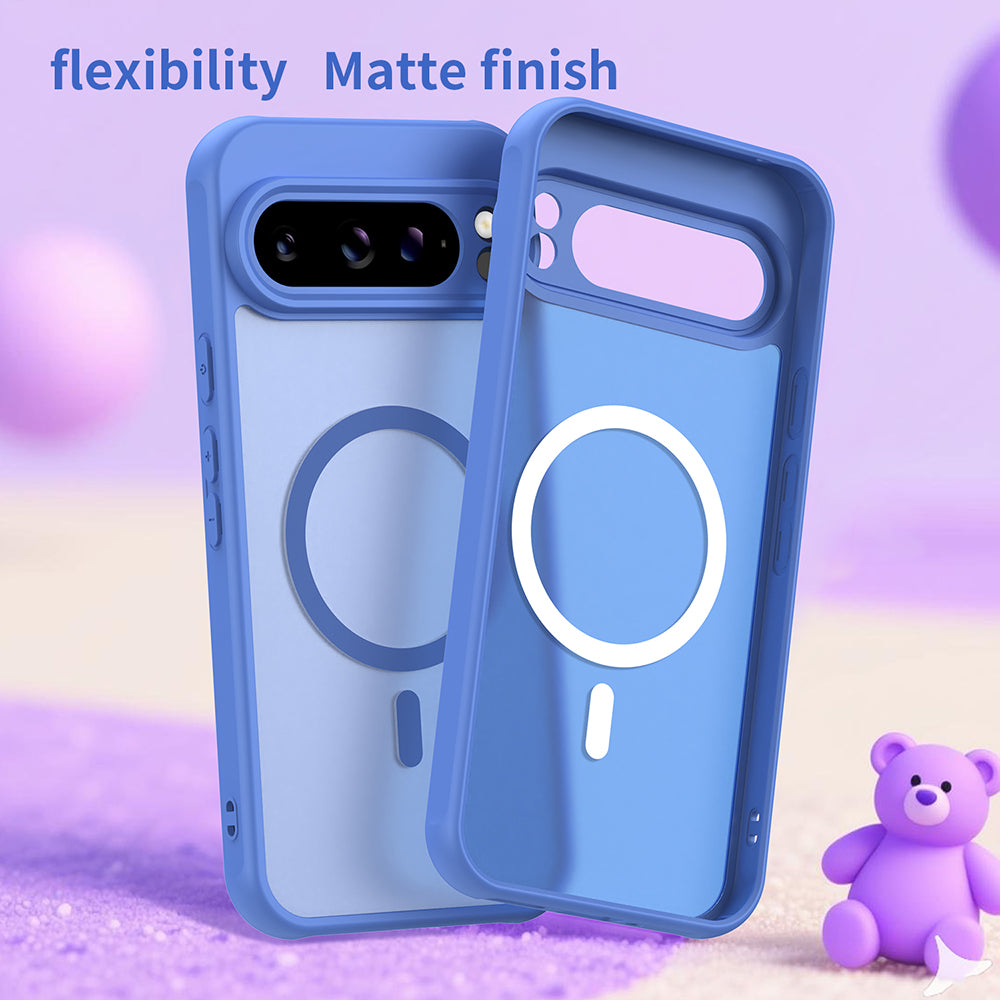 MagSafe Hülle für Google Pixel 10 Pro XL, Techsuit, HaloFrost II, Blau