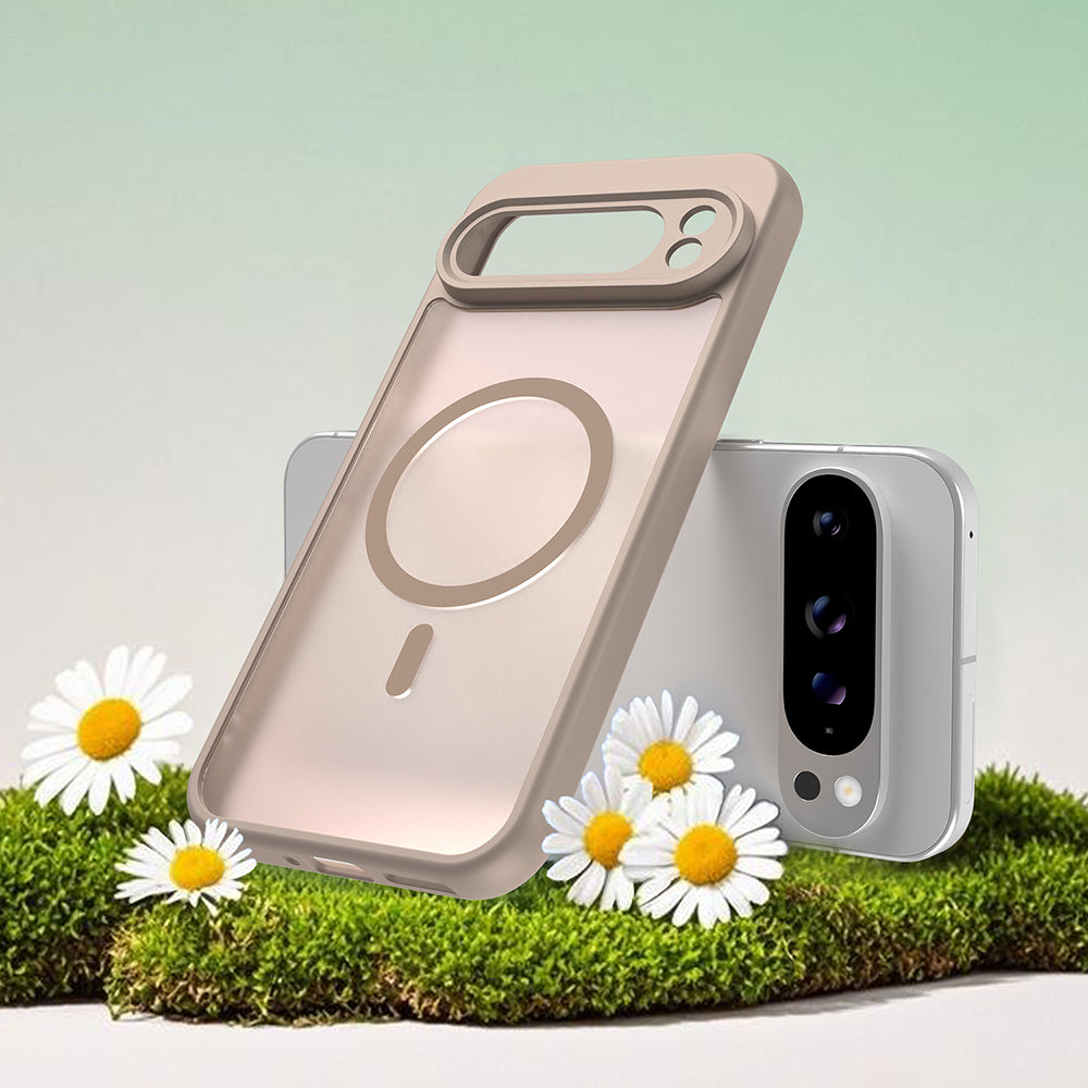 MagSafe Hülle für Google Pixel 10 Pro XL, Techsuit, HaloFrost II, Gold