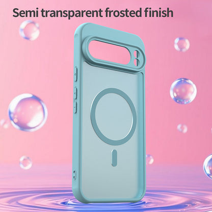 MagSafe Hülle für Google Pixel 10 Pro XL, Techsuit, HaloFrost II, Hellgrün