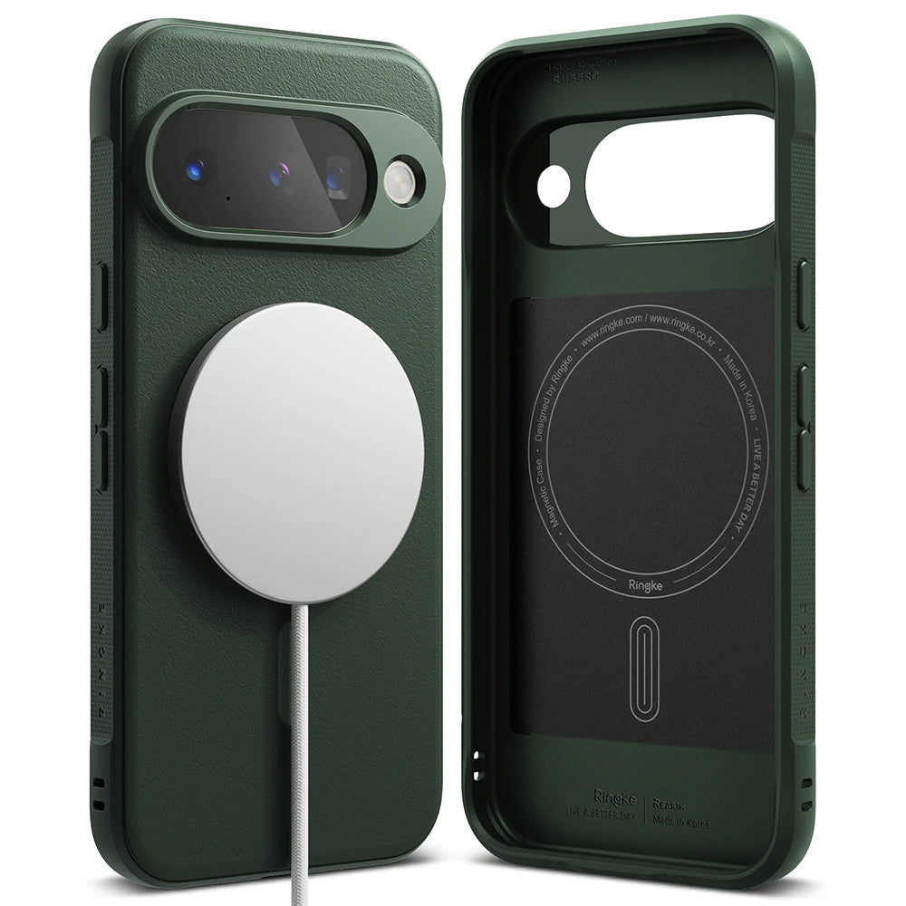 MagSafe Case for Google Pixel 10, Ringke, Onyx, Dark Green