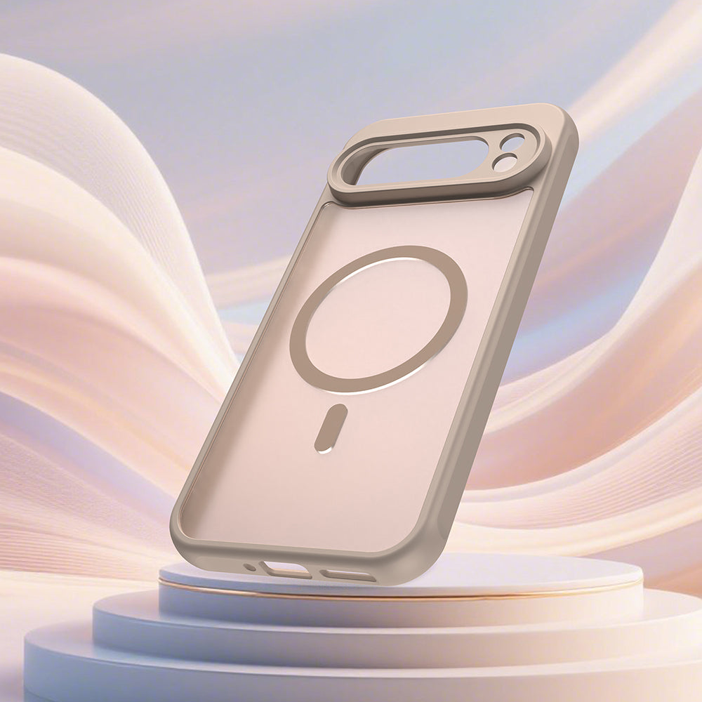 MagSafe Hülle für Google Pixel 10, Techsuit, HaloFrost II, Gold