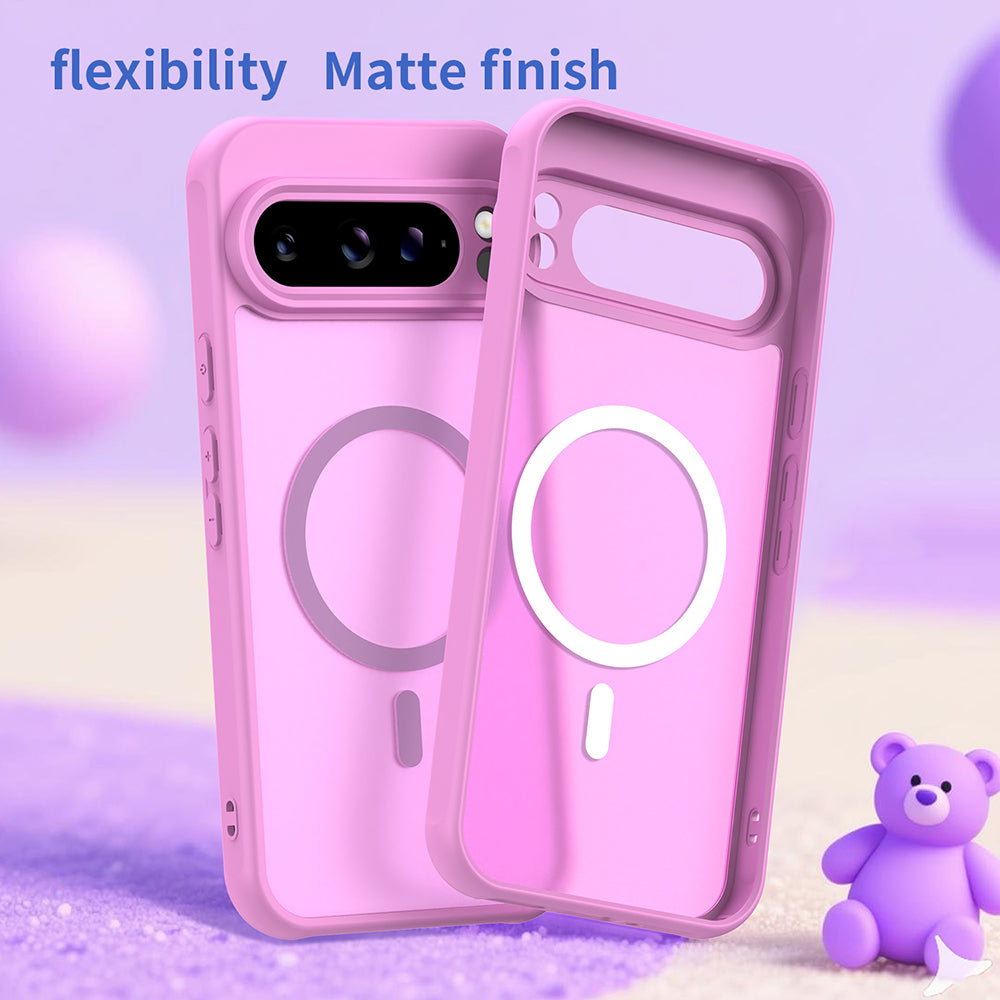 MagSafe Hülle für Google Pixel 10, Techsuit, HaloFrost II, Rosa