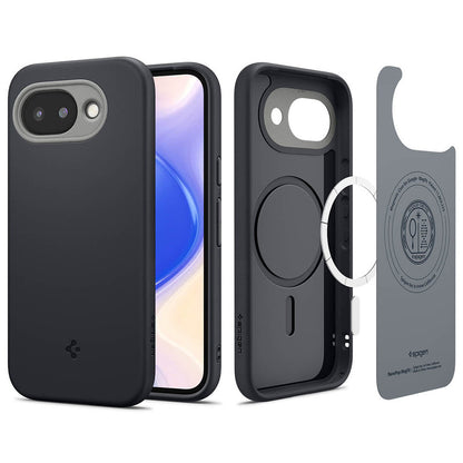 MagSafe-Hülle für Google Pixel 10a, Spigen, Caseology Nano Pop, Schwarz ACS11287