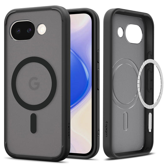 MagSafe Hülle für Google Pixel 10a, Spigen, Ultra Hybrid, Satinschwarz ACS11278
