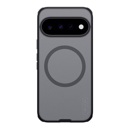 MagSafe-Hülle für Google Pixel 11, Nillkin Super Shield Pro, Schwarz, transparent und satiniert