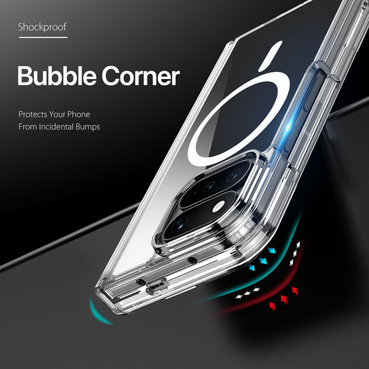 MagSafe-Hülle für Google Pixel 11 Pro Fold, DUX DUCIS, Klar, Transparent