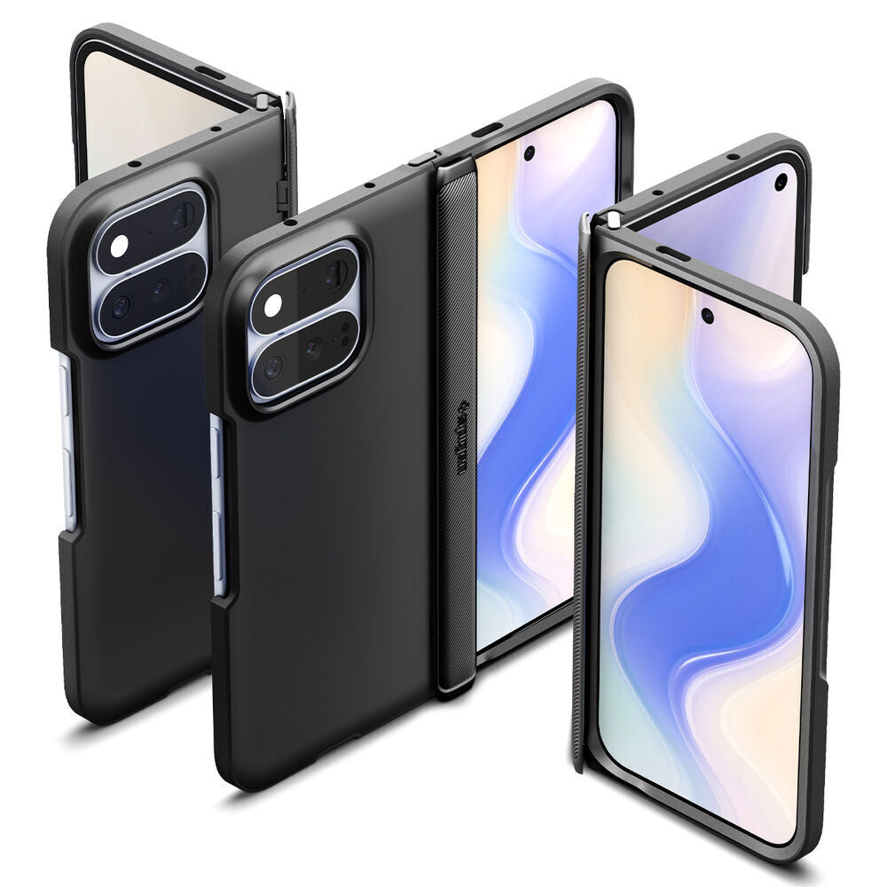 MagSafe-Hülle für Google Pixel 11 Pro Fold, Spigen, Slim Armor Pro, Schwarz ACS11458