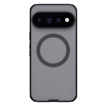 MagSafe-Hülle für Google Pixel 11 Pro, Nillkin, Super Shield Pro, Schwarz Transparent Satiniert
