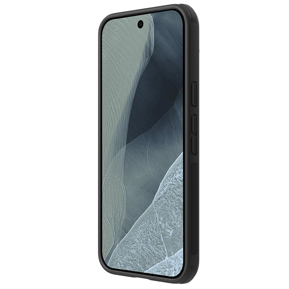 MagSafe-Hülle für Google Pixel 11 Pro, Nillkin, Super Shield Pro, Schwarz Transparent Satiniert