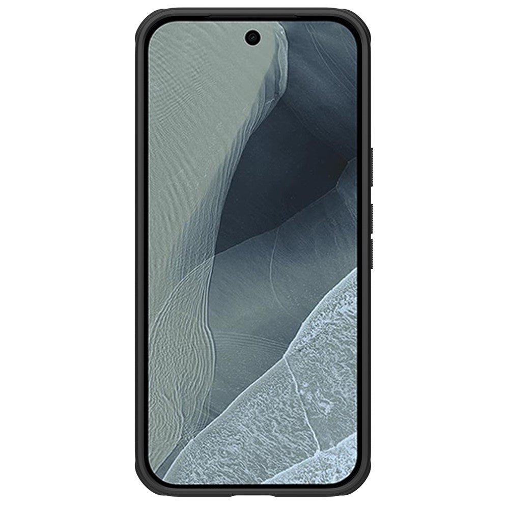 MagSafe-Hülle für Google Pixel 11 Pro, Nillkin, Super Shield Pro, Schwarz Transparent Satiniert
