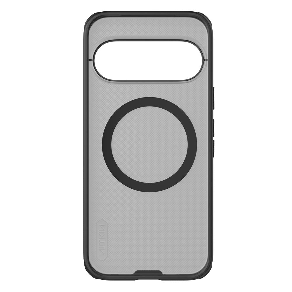 MagSafe-Hülle für Google Pixel 11 Pro, Nillkin, Super Shield Pro, Schwarz Transparent Satiniert