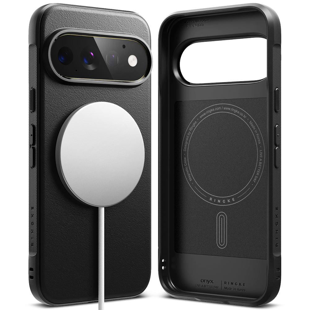 MagSafe-Hülle für Google Pixel 11 Pro, Ringke, Onyx, Schwarz