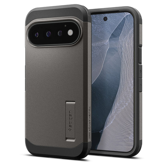 MagSafe-Hülle für Google Pixel 11 Pro, Spigen, Tough Armor, Grau ACS11860