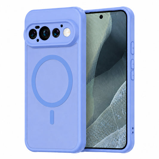 MagSafe-Hülle für Google Pixel 11 Pro, Techsuit, HaloFrost II, Blau