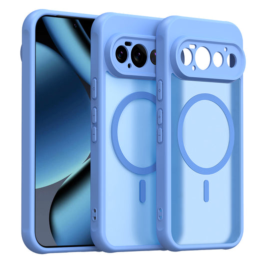 MagSafe-Hülle für Google Pixel 11 Pro, Techsuit, HaloFrost II, Blau